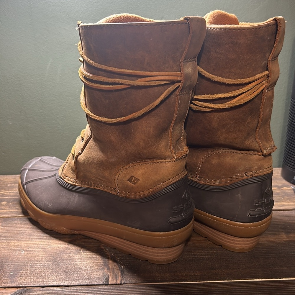 Sperry women’s leather duck boots - Picture 7 of 8